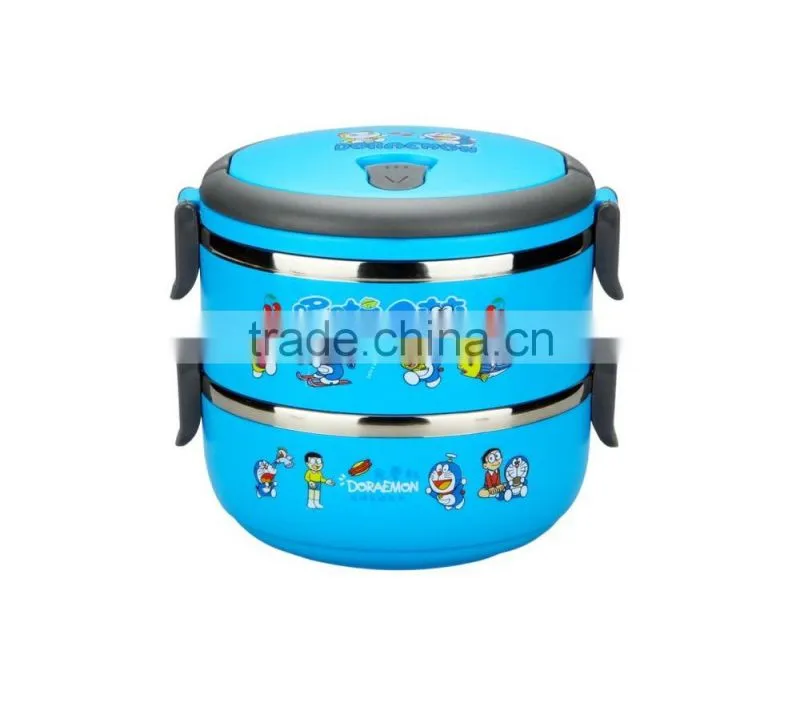 chaoan caitang kid food stainless lunch box containers compartments