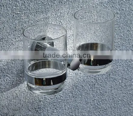 washroom ensembles bathroom double cup holder tumbler holder