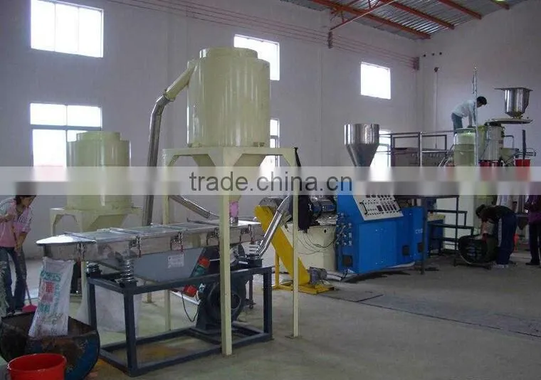 400kg/h SJSZ80 pvc compounding pelletizing machine