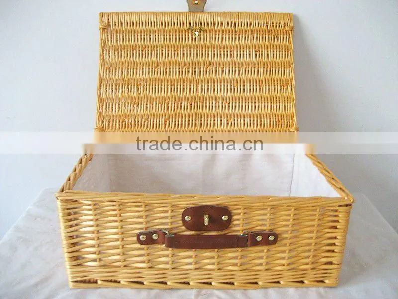empty rectangular hamper baskets