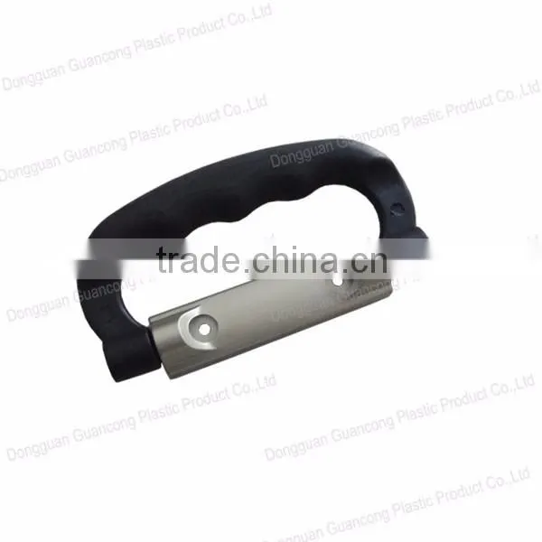 Plastic luggage fittings handle for outside luggage