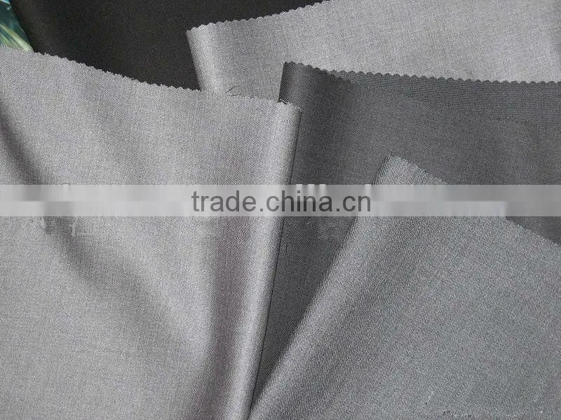 Worsted Polyester Wool Shirting Fabric