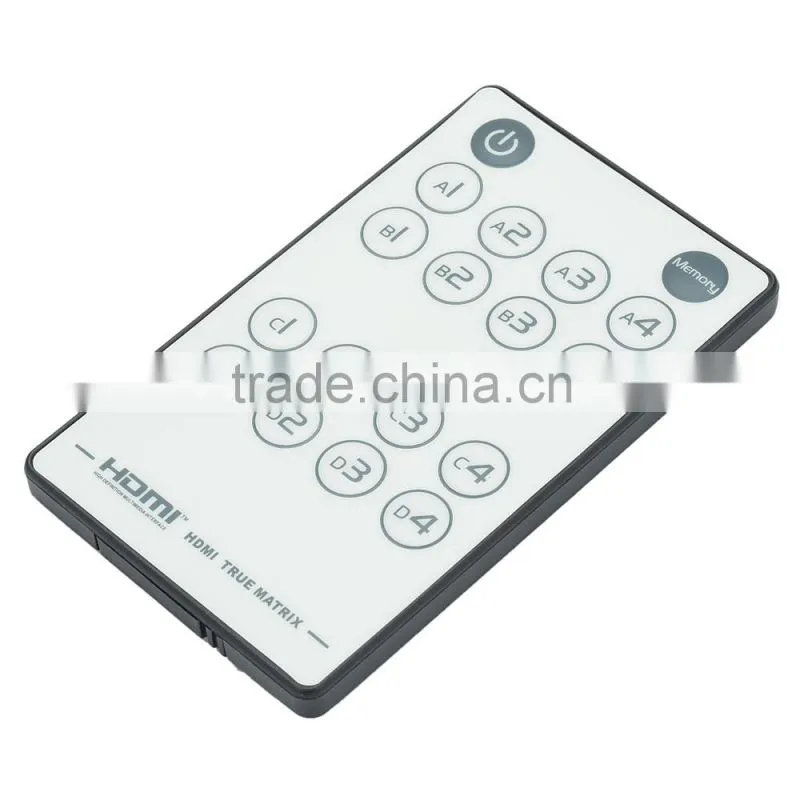 wholesale full hd 4x4 hdmi matrix switch/ir remote control / rs233/black