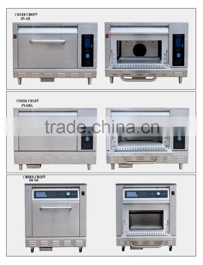 Rapid catering equipment