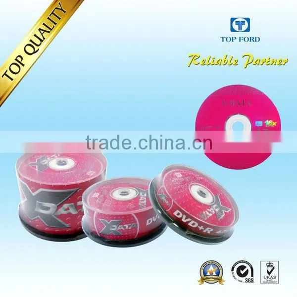 700M 52X Blank Empty CDR Disc A+ Grade Silver Color 50/100pcs Spindle