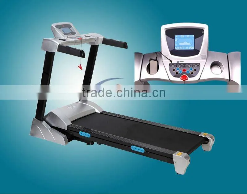 fiting treadmill with 6.5 inch lcd pandel max.speed 20km/h factory directly