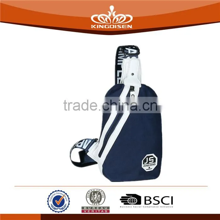 fashion zipper male sling cycling bag
