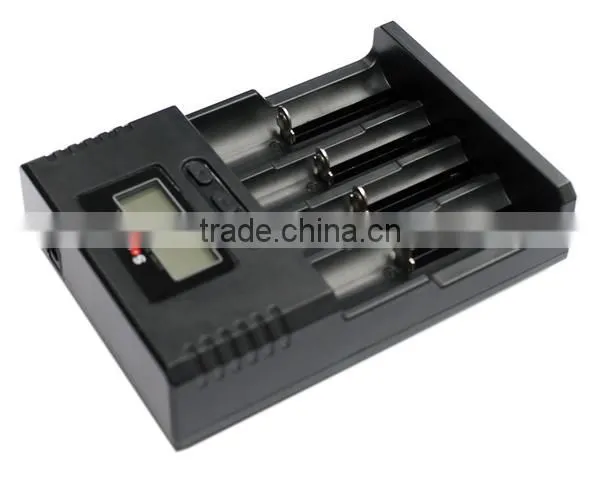 Soshine Intellicharger H4 LCD Li-ion/NiMH/ LiIFePO4 Universal Battery Charger 4slot 18650 battery charger 18650 charger