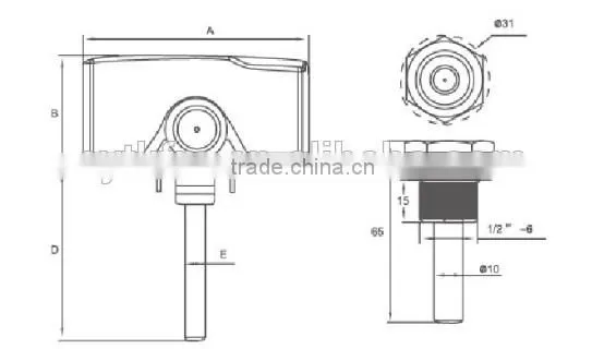 SR504 NTC temperature sensor 10K