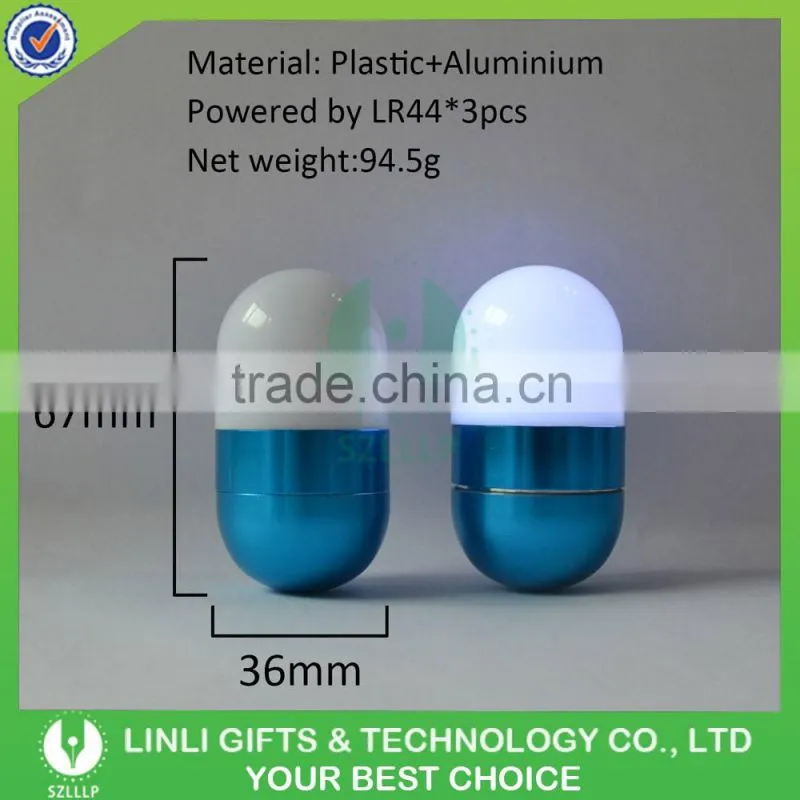 Led Tumbler Capsule Wooble Light