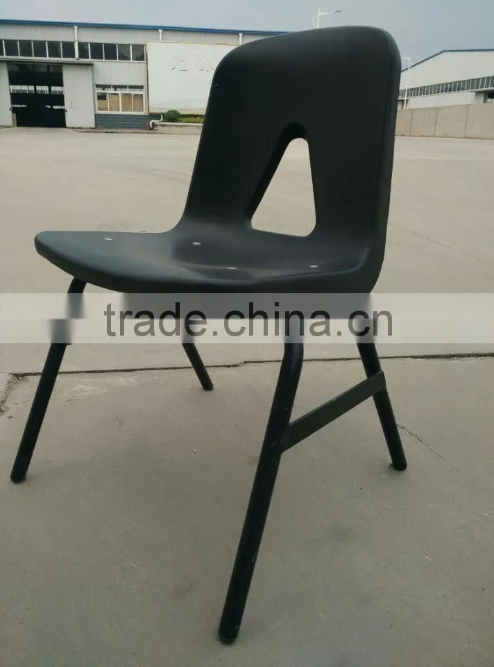 Top quality K/D stacking armless school chair 1027c