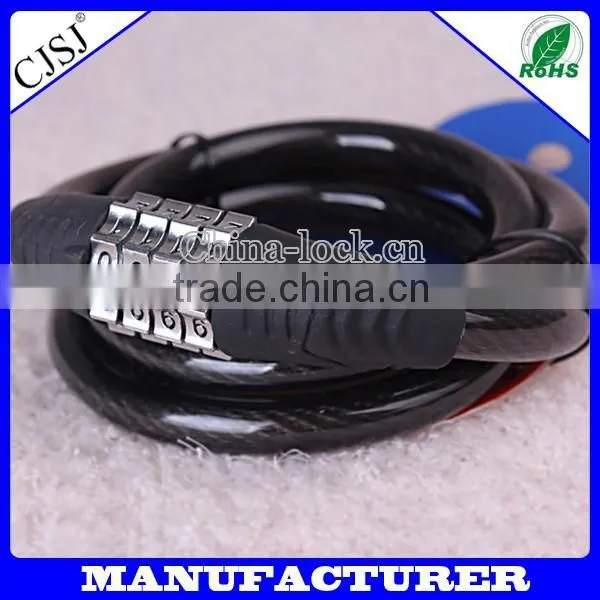 Hot sale 60cm combination bike cable lock