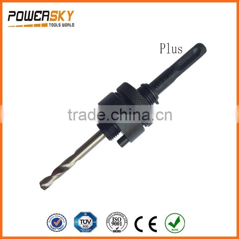 High quality bright finish hole saw arbor in drill bit