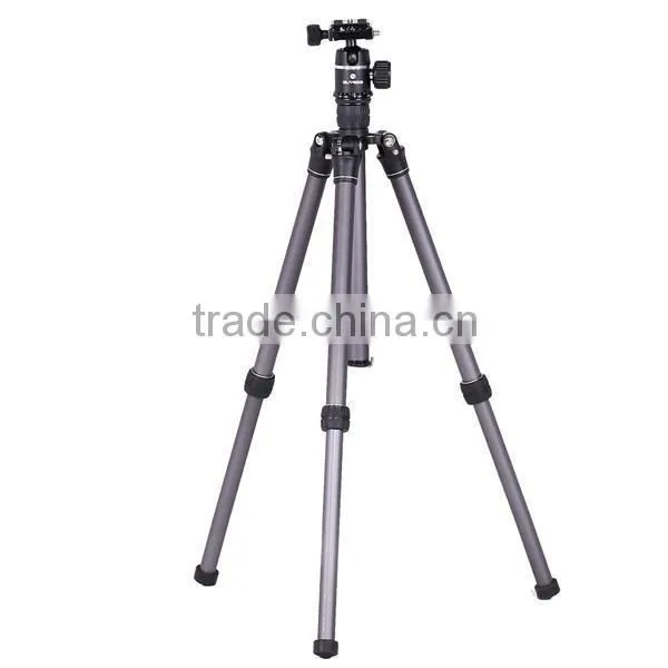 SUNRISE good quality professional aluminum dslr camera tripod with ball head for DSLR camera