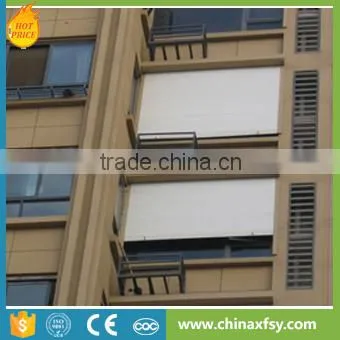 White color aluminum roller shutter window