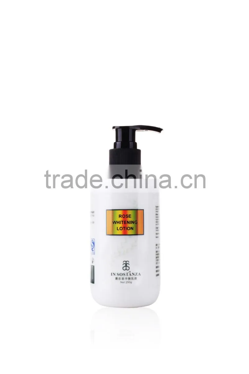 Rose whitening lotion