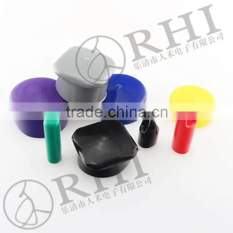 10mm OD tubes with 9mm plastic pipe end cap/ copper pipe plugs end covers /pvc caps brass pipe plugs ,silicone pipe caps