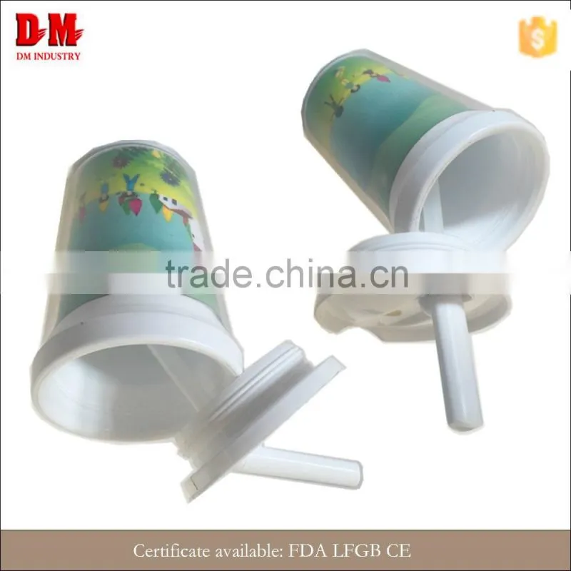 double wall 300ml economical round attractive baby cup