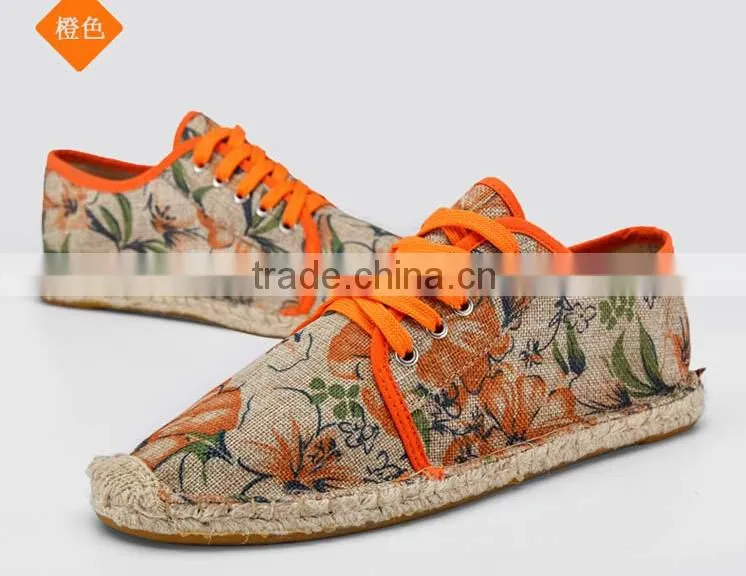mens espadrille shoes , tide up canvas espadrilles,espadrilles stock,espadrilles shoes men