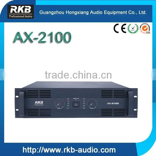 Pro AX-2100 dj amplifier speaker