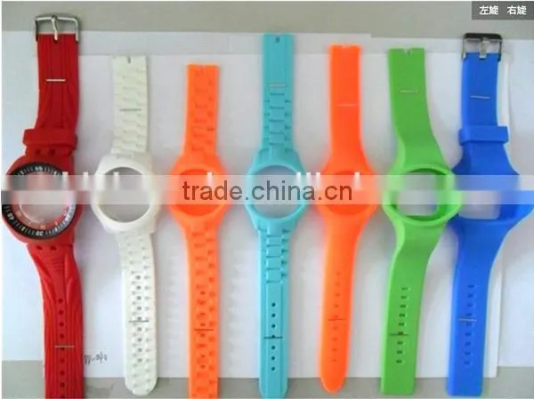 durable rubber watch strap /watch band and custom are welcomed