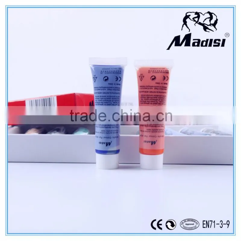 18 colors acrylic painting set