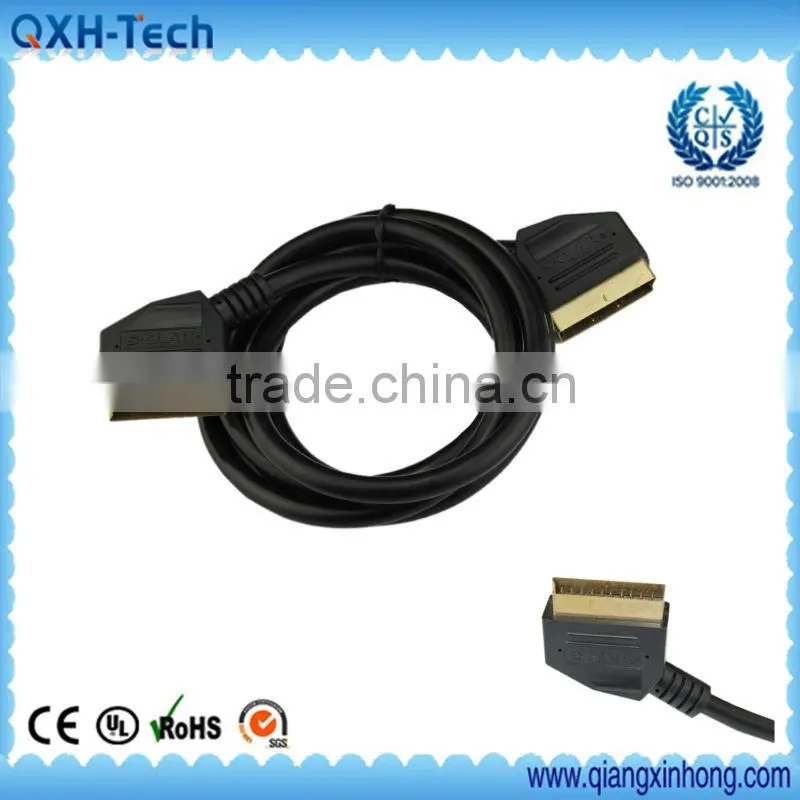 New Product for 2013 21Pin male to male SCART to SCART cable
