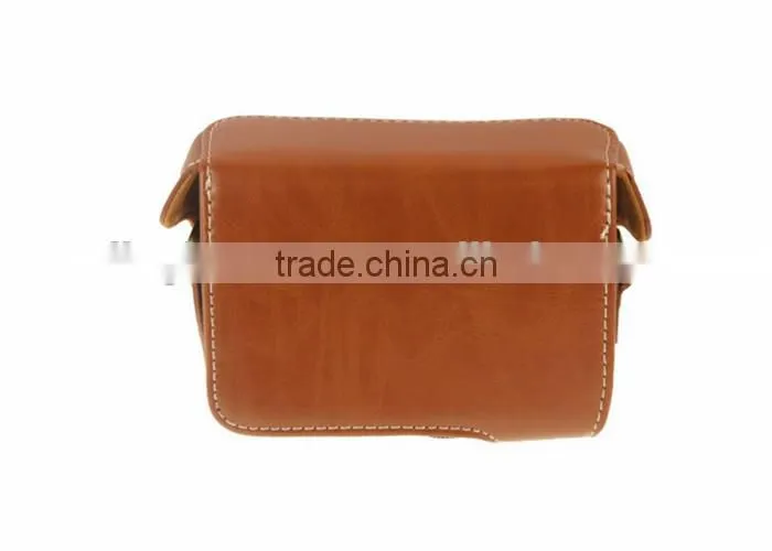 Alibaba competitive price newest leather Camera Bag in Dongguan