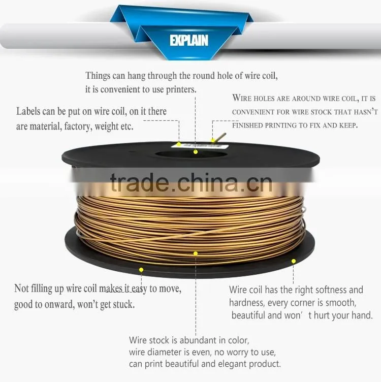 dewang abs filament 3d pen printer filament 1.75mm abs for 3d printer pen