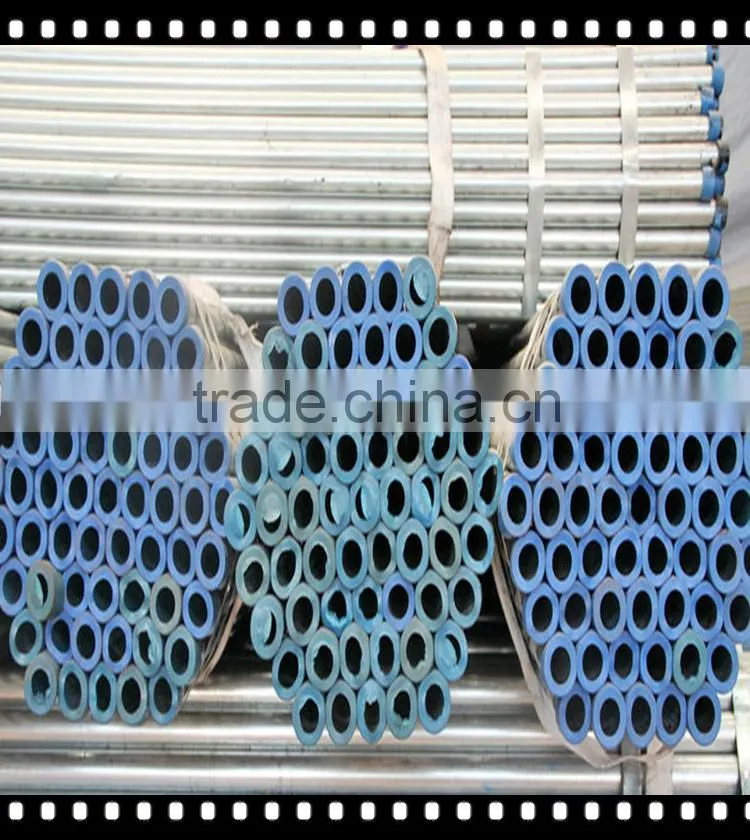 Zinc Galvanized Round Steel Pipe for building material