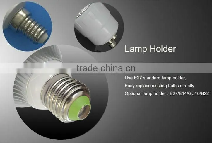 high output lumen 5W led light bulb e27 with CE&ROHS