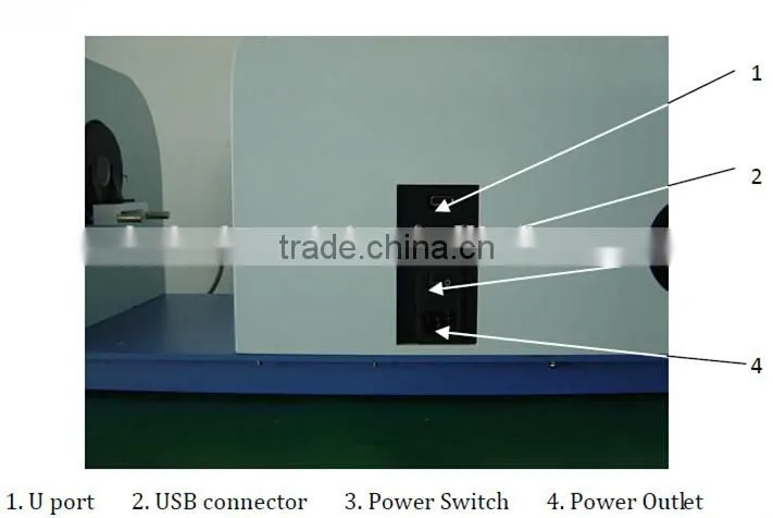 laboratory equipment direct reading computer system haze measurement