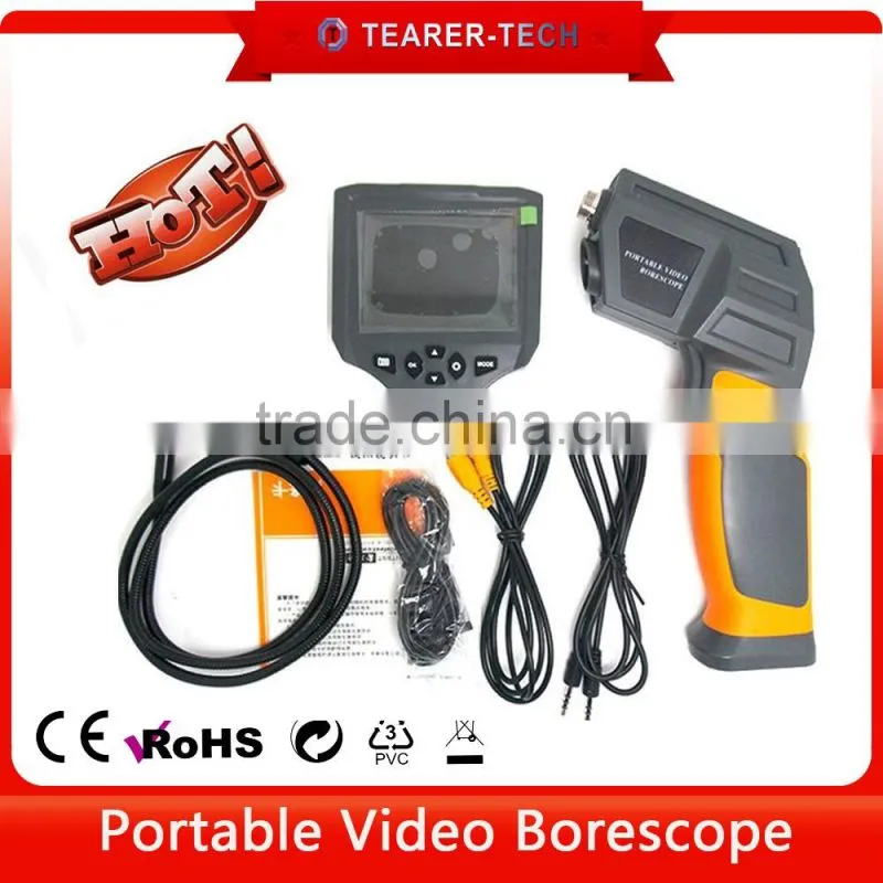 China supplier HT-660 Flexible waterproof video borescope snake camera