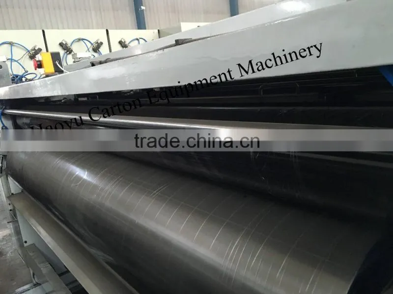Automatic High-speed Flexo Printer Slotter Die-cutter Stacker Machine