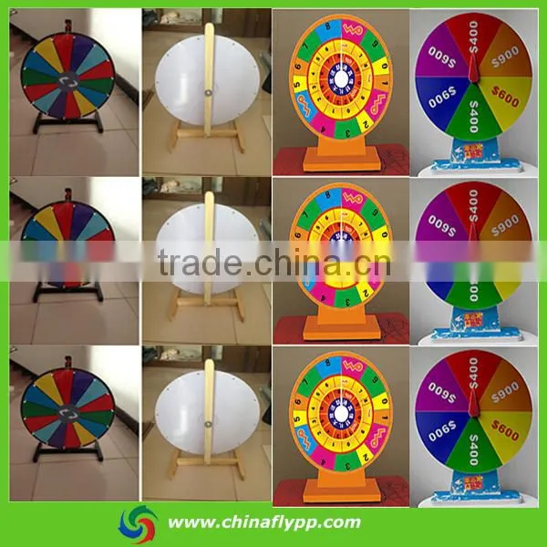 24" acrylic great quality prize wheel of fortune games