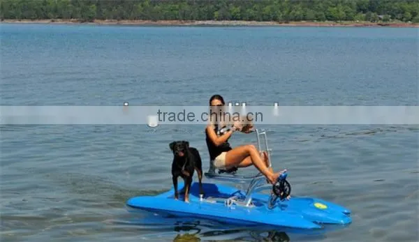 2 person pedal bike / water pedal bikes in the river