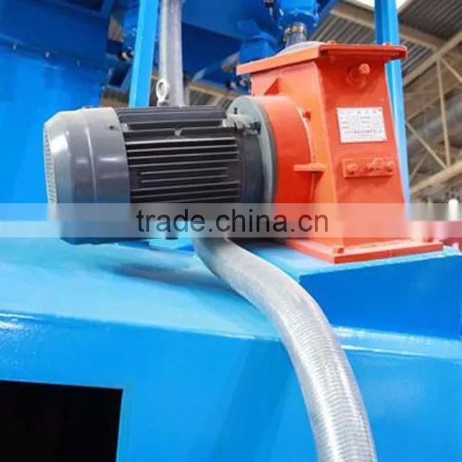 Wire mesh belt continuous shot blasting machines