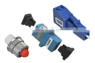 Fiber Optic Attenuators SC/FC/LC/ST/MU Different dB Female To Female Type