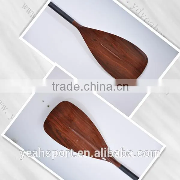 Special Wooden Veneer Stand up Surfing Paddle