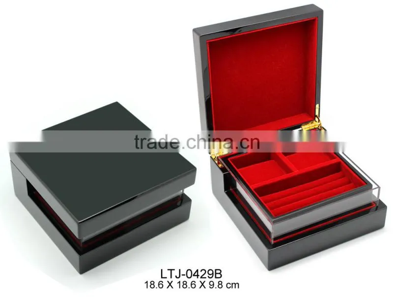 Luxury top-end wooden Jewelry storage box