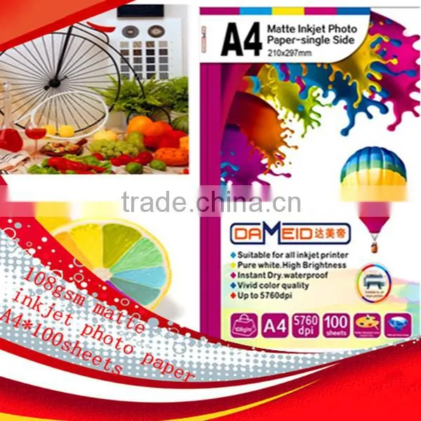 matte photo paper inkjet printer
