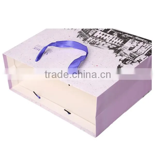 Light Colors Seen Paper Bag For Gift