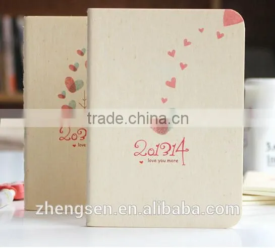 2014 new stylish mini notebook for stationery / dairy book /pocket book(Hot!)