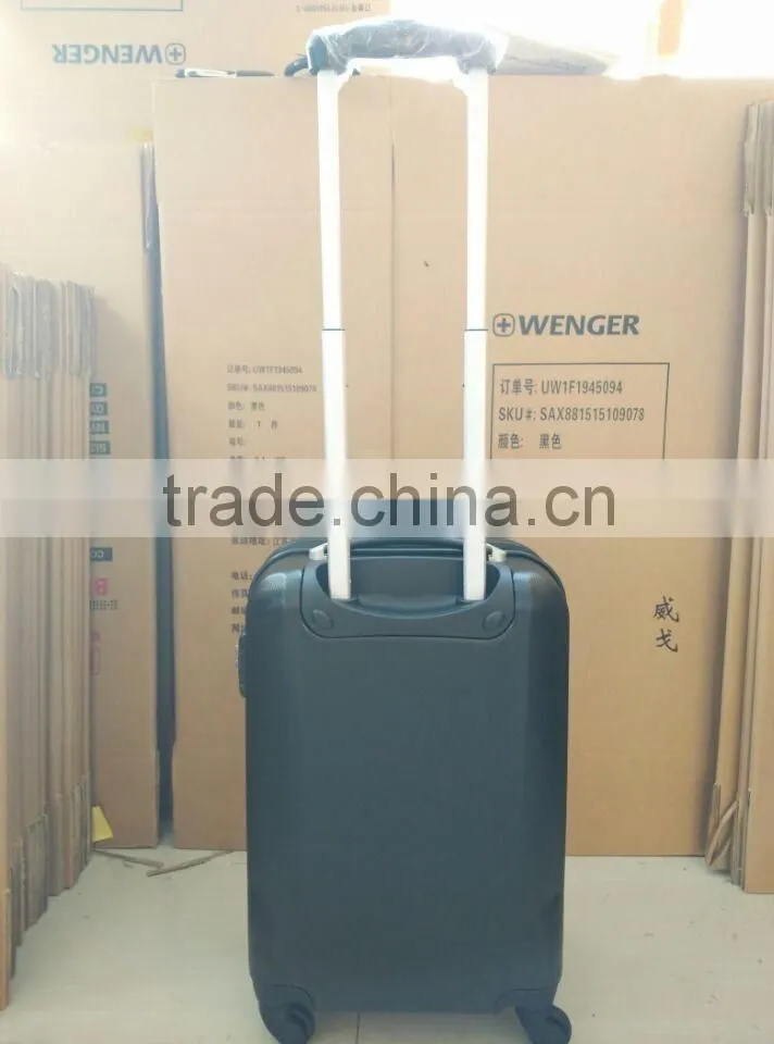 Vintage ABS spinner hardside trolley luggage case