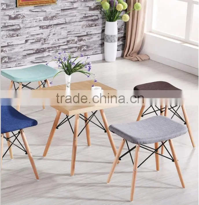 Simple design cheap manufacture wood peg stool