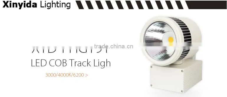 High brightness low flicker color changing led track lighting