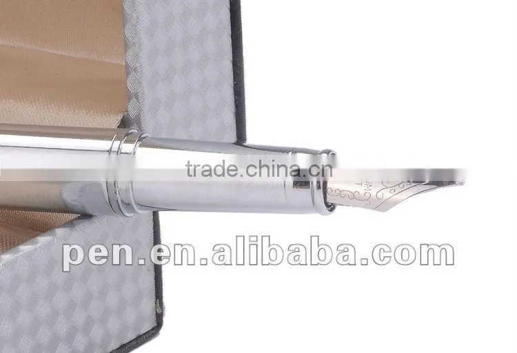 Most popular metal silver pen for promotional gift