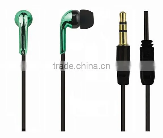 Shinning color deep rock earphone with special mic
