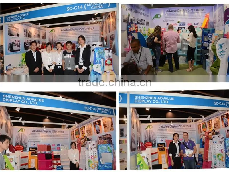Customize floor display,cardboard display racks