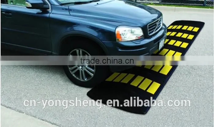 Roadway Low Noice Rubber Speed Ramps